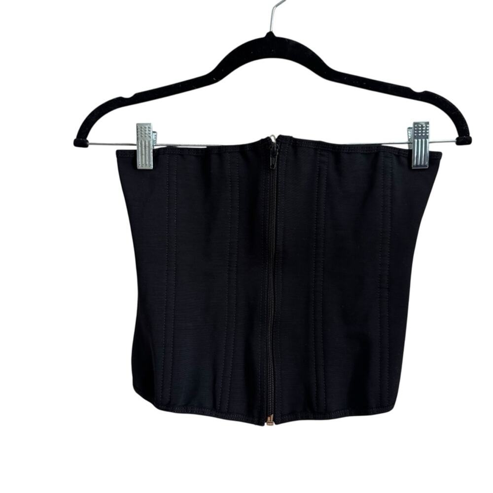 Equilibrium Black Zip Up Waist Trainer